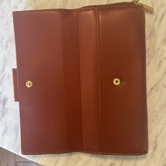 Chloé Brown Leather Wallet - Picture 8 of 15